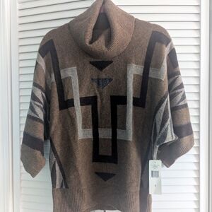 NWT Ralph Lauren brown lambswool sweater (s:small)